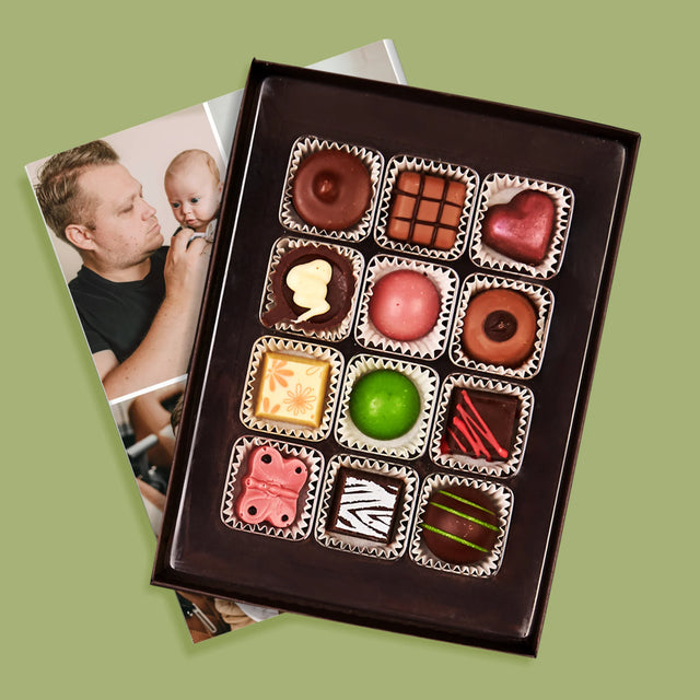 Fotocollage: Voor Onze Papa - Pralines