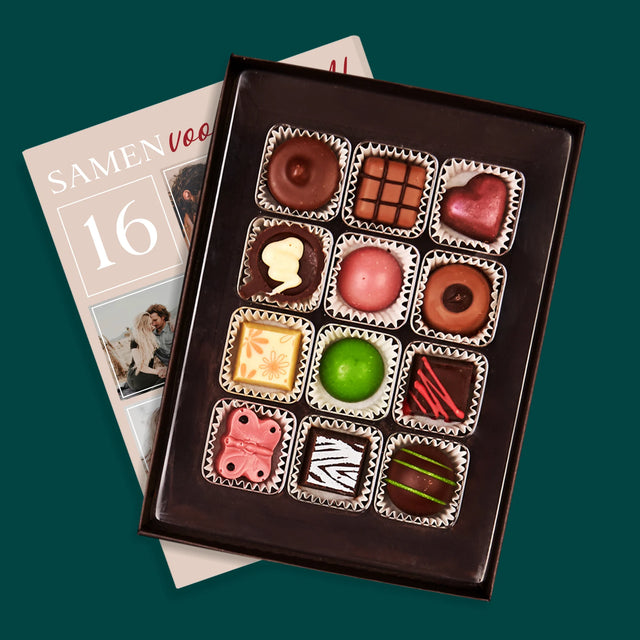 Fotocollage: Samen Voor Altijd - Pralines