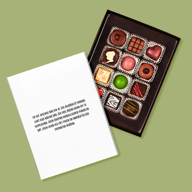 Naam En Handtekening : Eerste Vaderdag Samen - Pralines