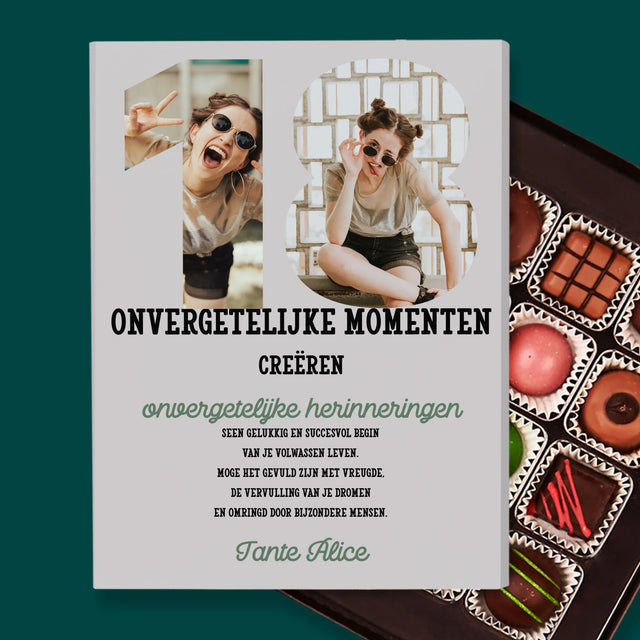 Woord Van Foto'S: 18De Verjaardag - Pralines