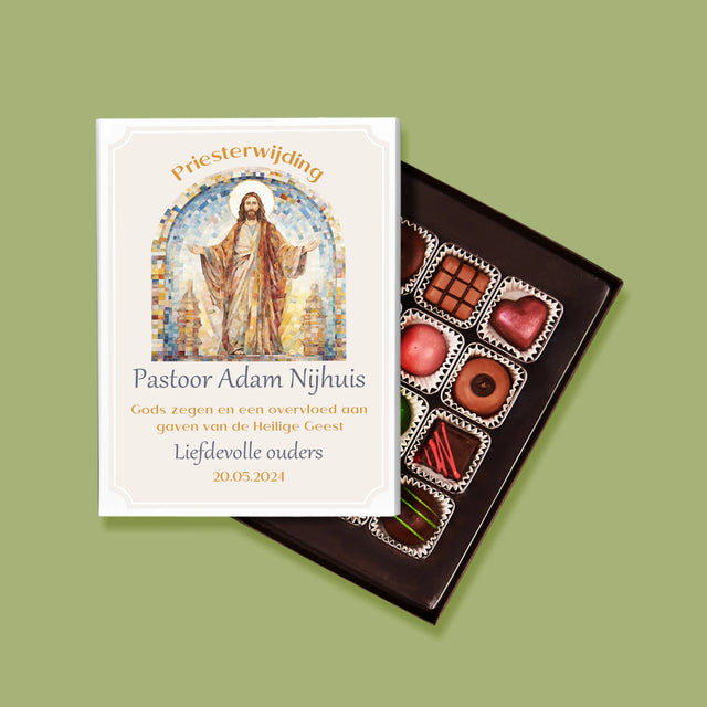 Naam En Handtekening : Priesterwijding - Pralines