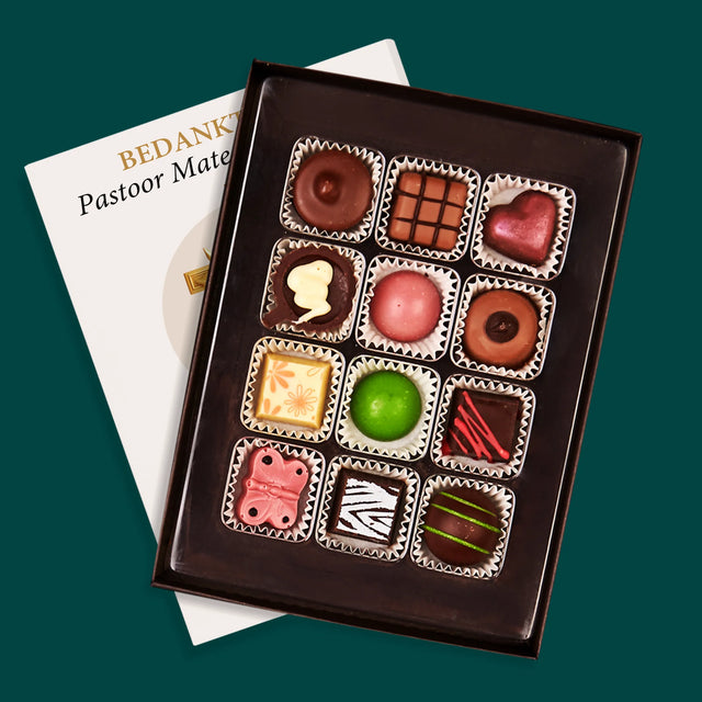 Naam En Handtekening : Bedankt Aan Pastoor - Pralines