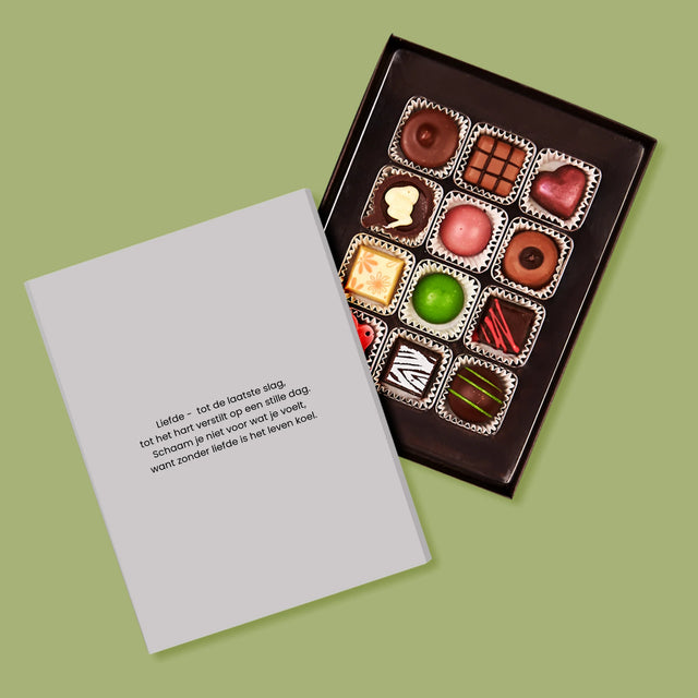 Fotocollage: Moge Jullie Liefde Voor Elkaar Eeuwig Duren - Pralines