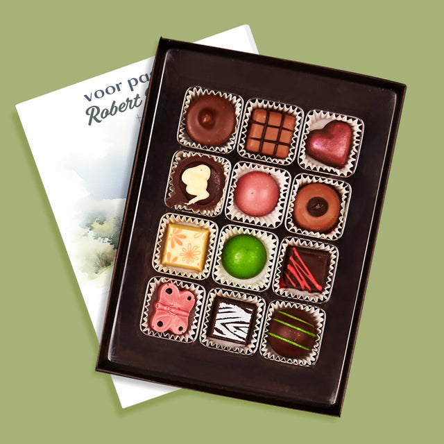 Naam En Handtekening : Verjaardag Priesterwijding - Pralines