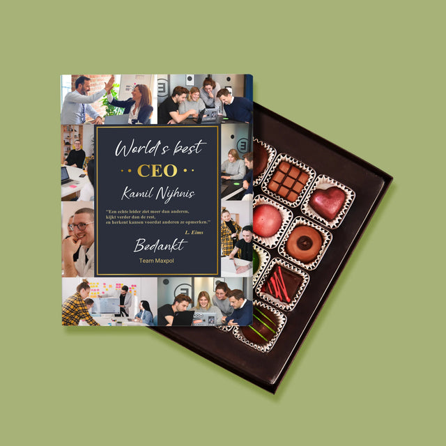 Fotocollage: World’S Best Ceo - Pralines