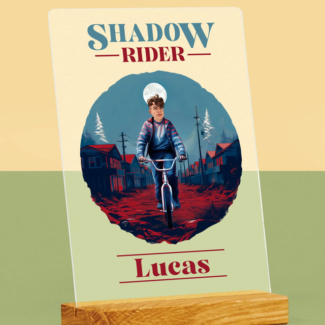 Jouw Karakter: Shadow Rider - Afdruk Op Acrylglas (Verticaal)