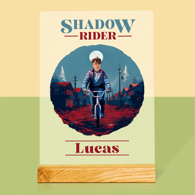 Jouw Karakter: Shadow Rider - Afdruk Op Acrylglas (Verticaal)