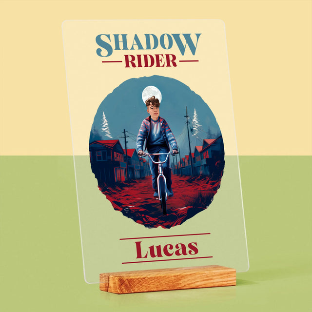 Jouw Karakter: Shadow Rider - Afdruk Op Acrylglas (Verticaal)