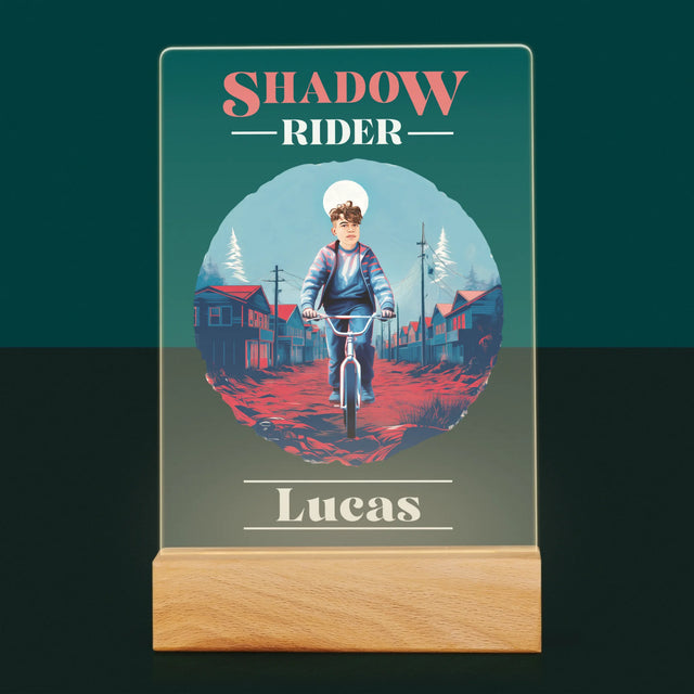 Jouw Karakter: Shadow Rider - Afdruk Op Acrylglas (Verticaal)
