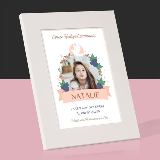 Foto En Handtekening: Commuie, Goedheid - Fotokader (Horziontaal)