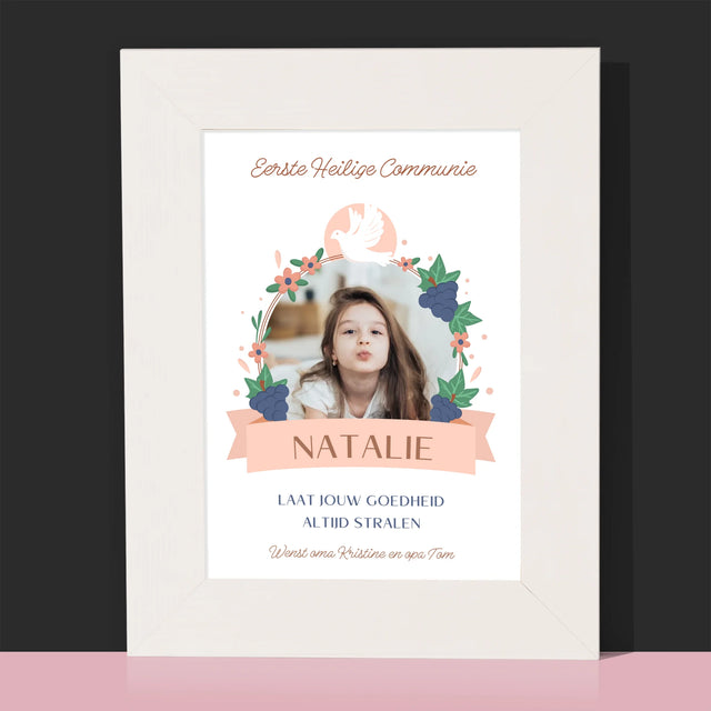 Foto En Handtekening: Commuie, Goedheid - Fotokader (Horziontaal)