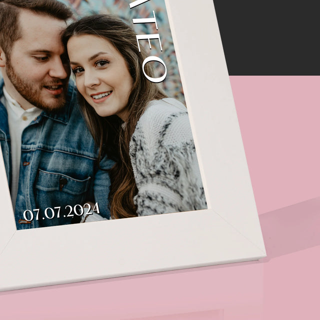 Foto En Handtekening: Namen, Trouw - Fotokader (Horziontaal)