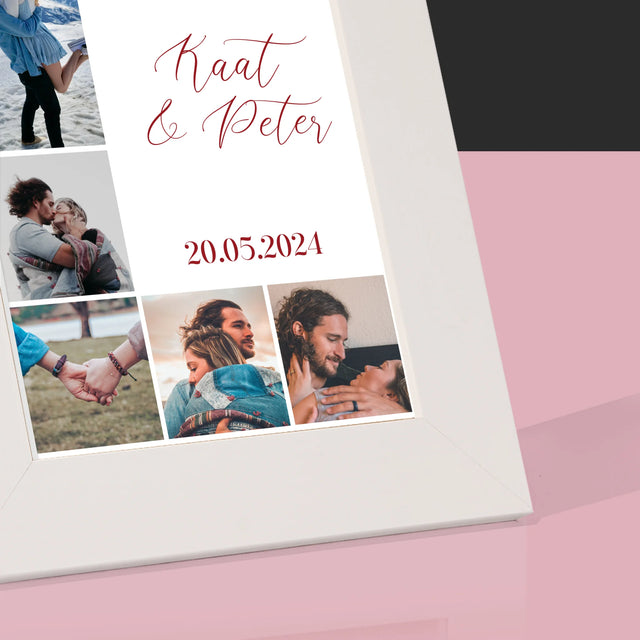 Fotocollage: Wij Hebben Alles, Omdat Wij Elkaar Hebben - Fotokader (Horziontaal)