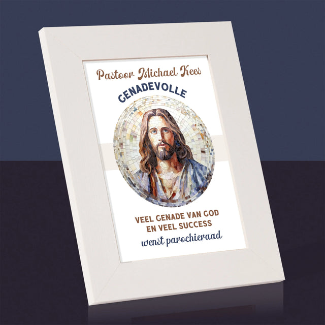 Naam En Handtekening : Genadevolle Priester - Fotokader (Horziontaal)