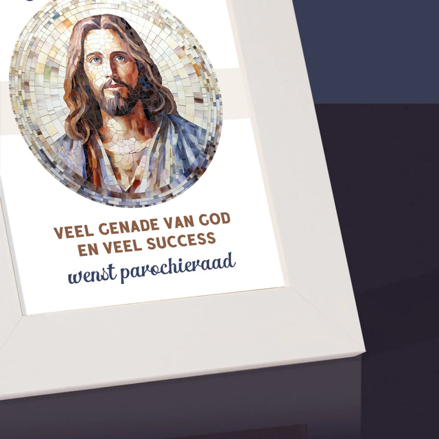 Naam En Handtekening : Genadevolle Priester - Fotokader (Horziontaal)