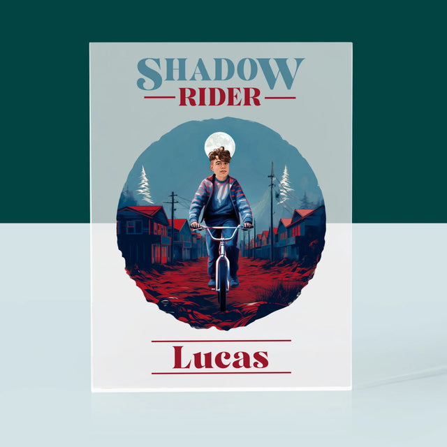 Jouw Karakter: Shadow Rider - Acryl Blok