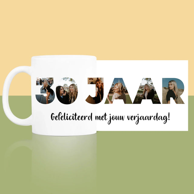 Woord Van Foto'S: 30 Jaar - Mok