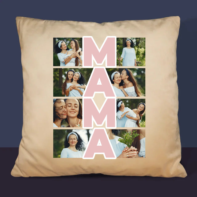 Fotocollage: Mama Collage - Kussen (Foto)