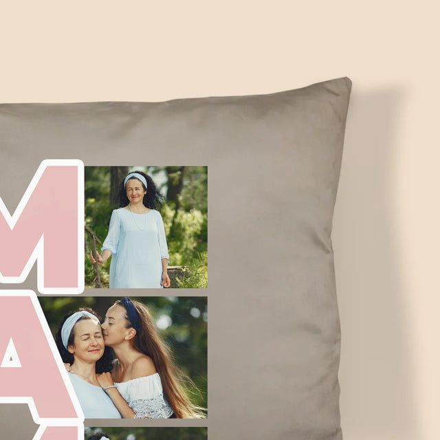 Fotocollage: Mama Collage - Kussen (Foto)