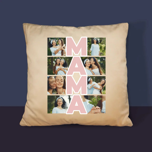Fotocollage: Mama Collage - Kussen (Foto)