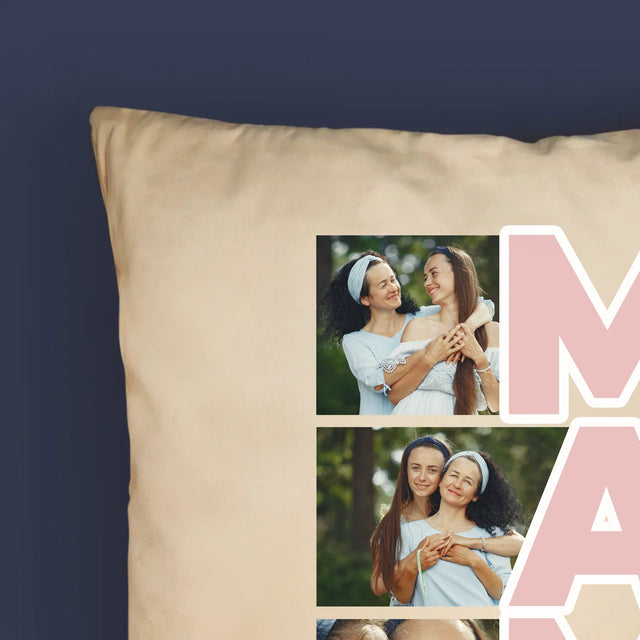 Fotocollage: Mama Collage - Kussen (Foto)