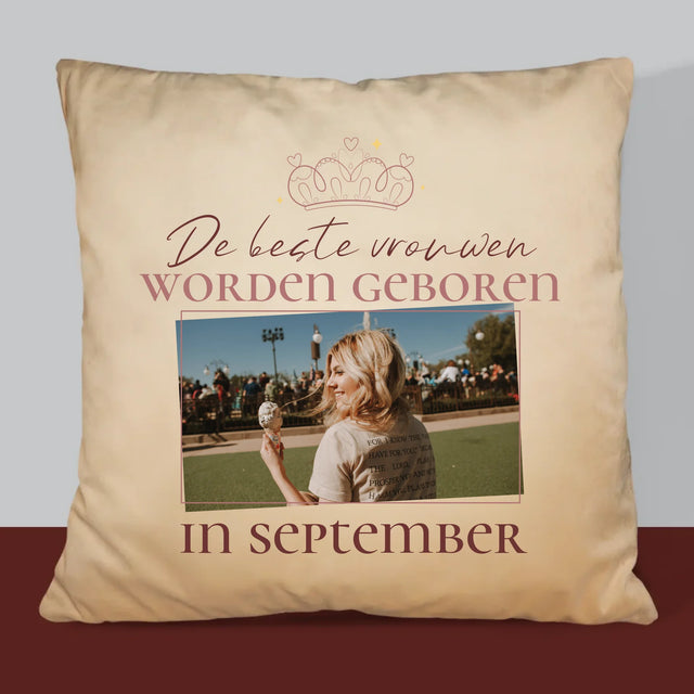 Foto En Handtekening: De Beste Vrouwen - Kussen (Foto)