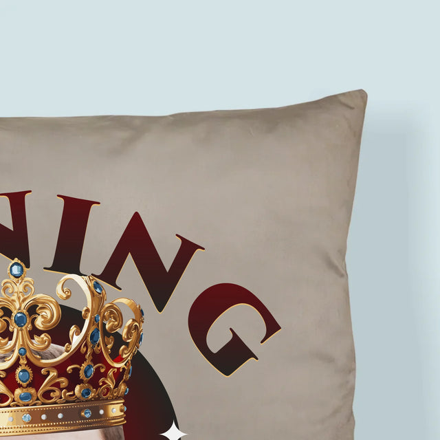 Foto En Handtekening: Koning - Kussen (Foto)