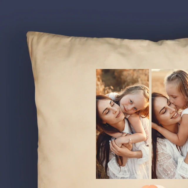 Fotocollage: M Zoals Mama - Kussen (Foto)