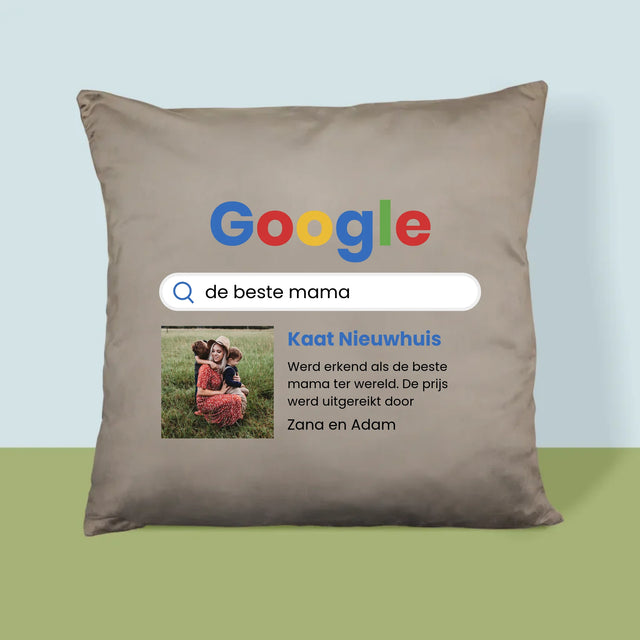 Foto En Handtekening: Brak - Kussen (Foto)