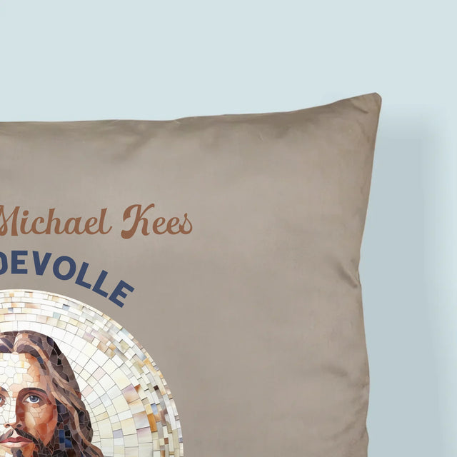 Naam En Handtekening : Genadevolle Priester - Kussen (Foto)