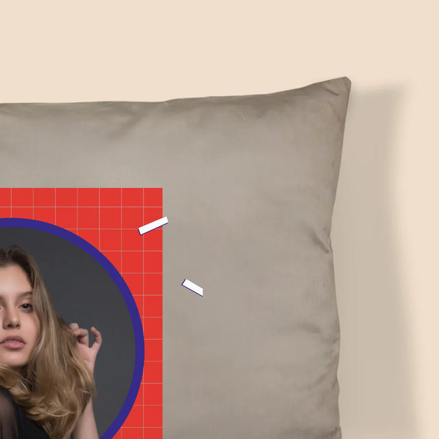 Foto En Handtekening: Jonger Wordt Jij Niet - Kussen (Foto)