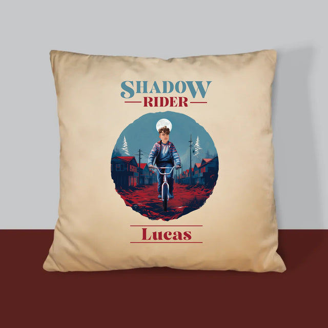 Jouw Karakter: Shadow Rider - Kussen (Foto)