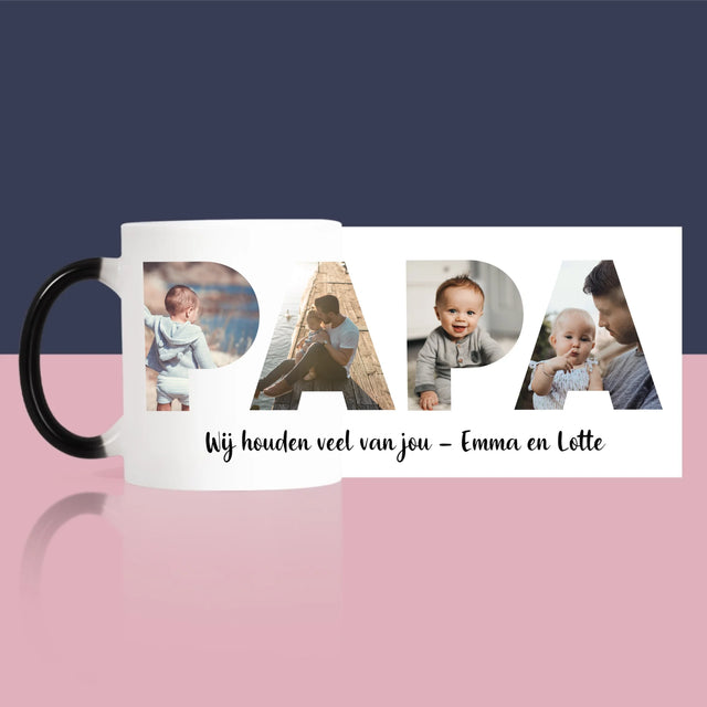 Woord Van Foto'S: Papa  - Mok