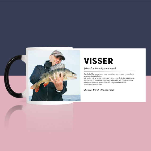 Foto En Handtekening: Definitie Visser - Mok