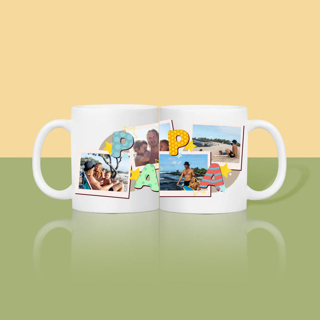 Fotocollage: Letters Papa - Mok