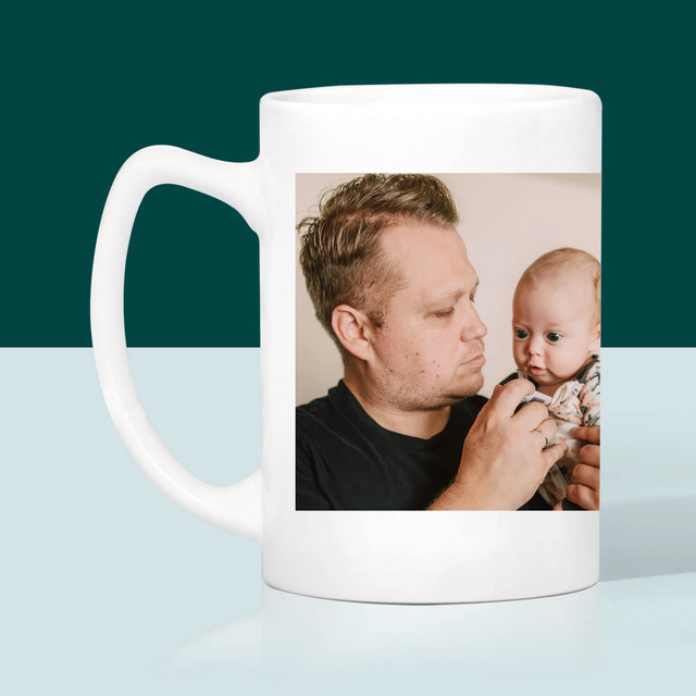 Foto En Handtekening: Eerste Vaderdag - Mok