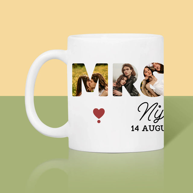 Woord Van Foto'S: Mr&Mrs - Mok