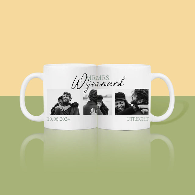 Fotocollage: Mr&Mrs Trouw - Mok