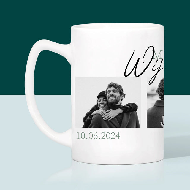 Fotocollage: Mr&Mrs Trouw - Mok