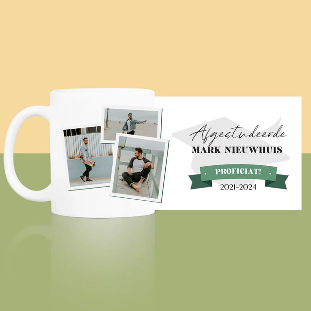 Omslag Van Tijdschrift: Afgestudeerde  - Mok