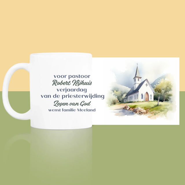 Naam En Handtekening : Verjaardag Priesterwijding - Mok