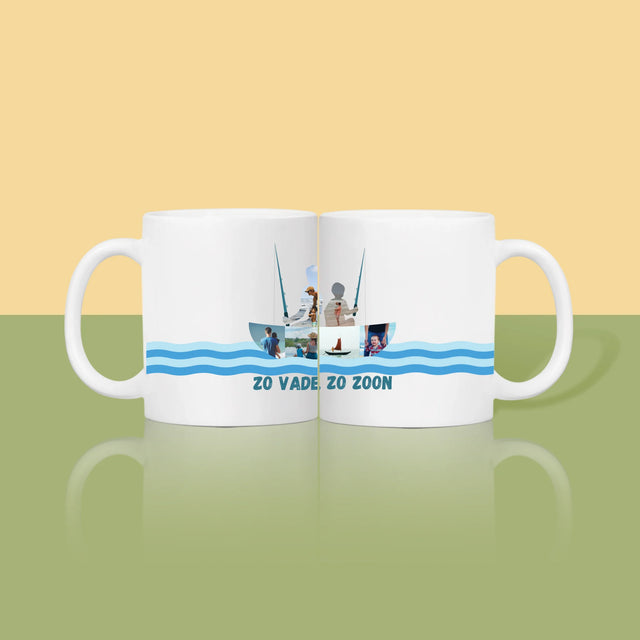 Vorm Van Foto'S: Zo Vader, Zo Zoon - Mok