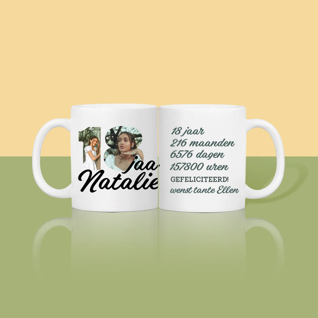 Woord Van Foto'S: 18 Jaar Aftellen - Mok