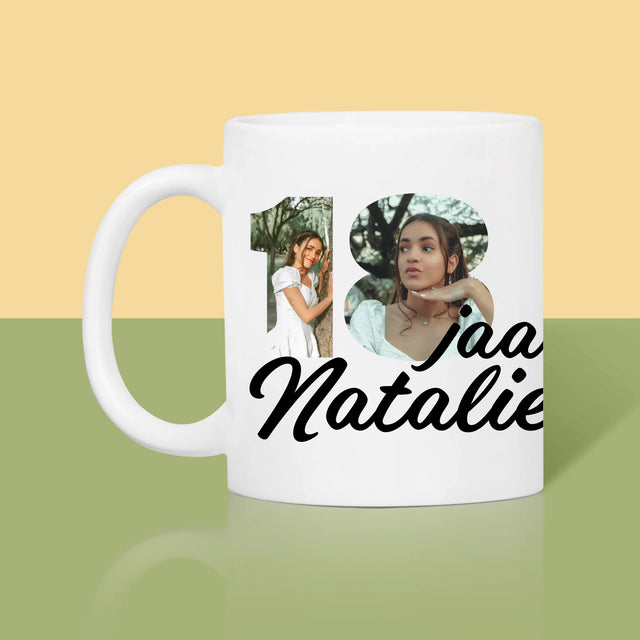 Woord Van Foto'S: 18 Jaar Aftellen - Mok