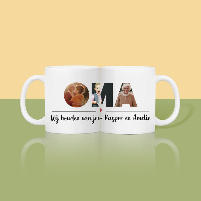 Woord Van Foto'S: Oma - Mok