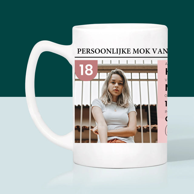 Foto En Handtekening: Identiteitskaart - Mok