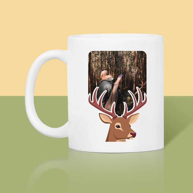 Foto En Handtekening: Hert - Mok