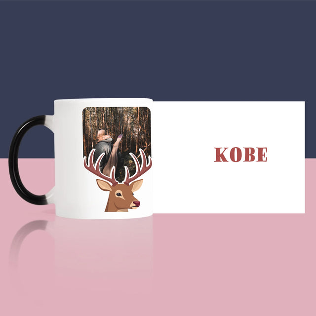 Foto En Handtekening: Hert - Mok