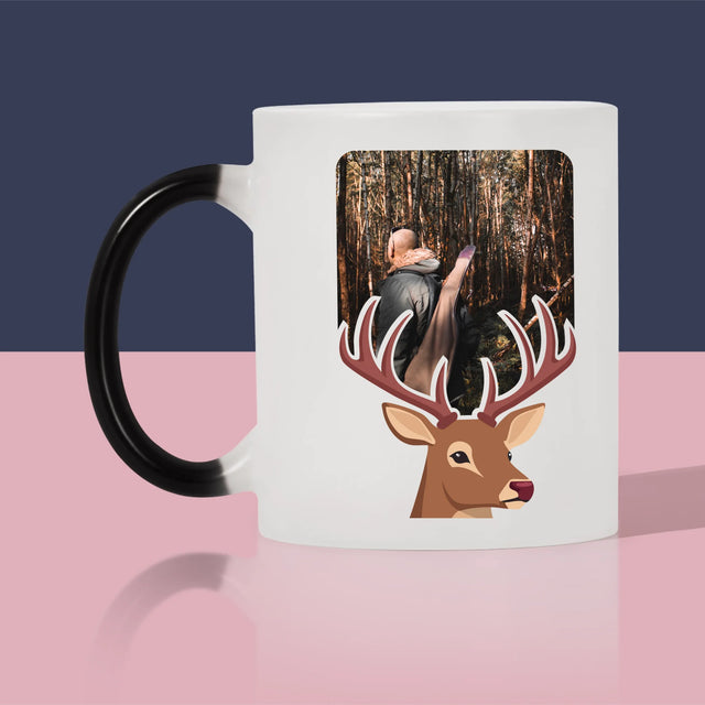 Foto En Handtekening: Hert - Mok