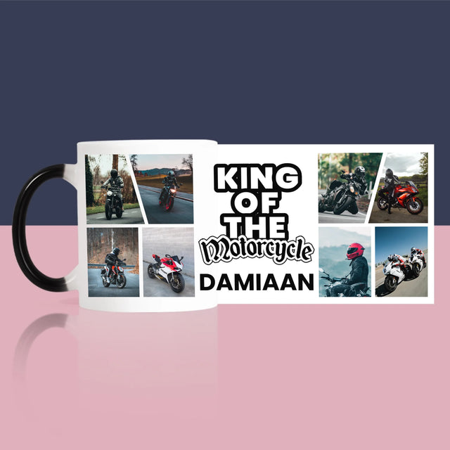 Fotocollage: King Of The Motorcycle - Mok